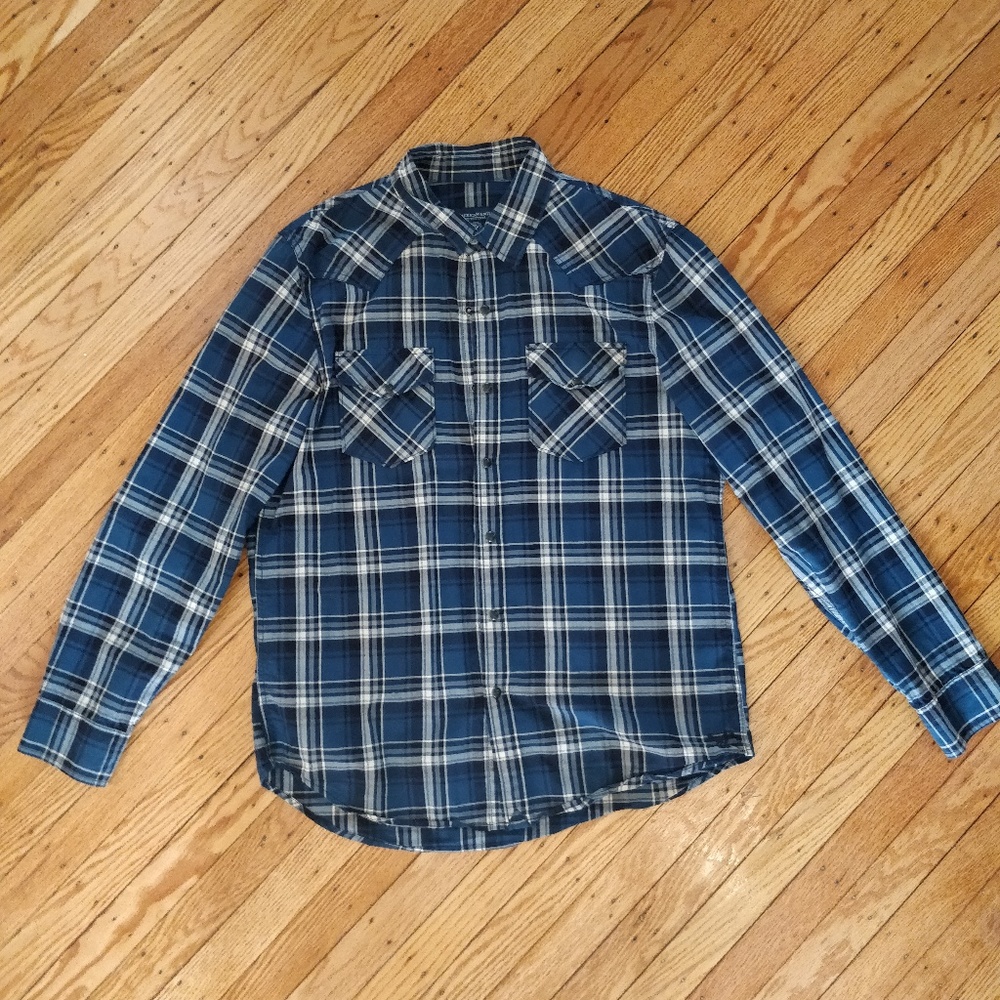 American Eagle Casual Plaid Shirt